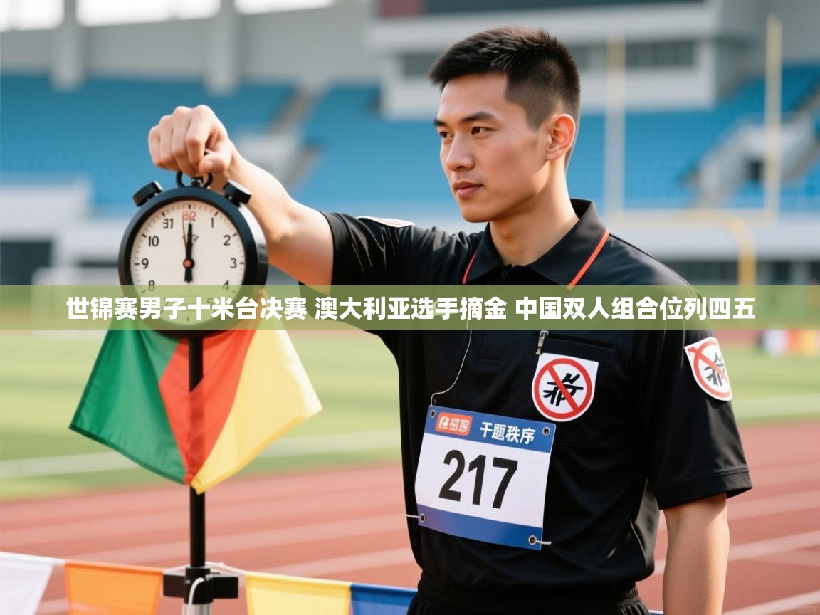 世锦赛男子十米台决赛 澳大利亚选手摘金 中国双人组合位列四五  第2张