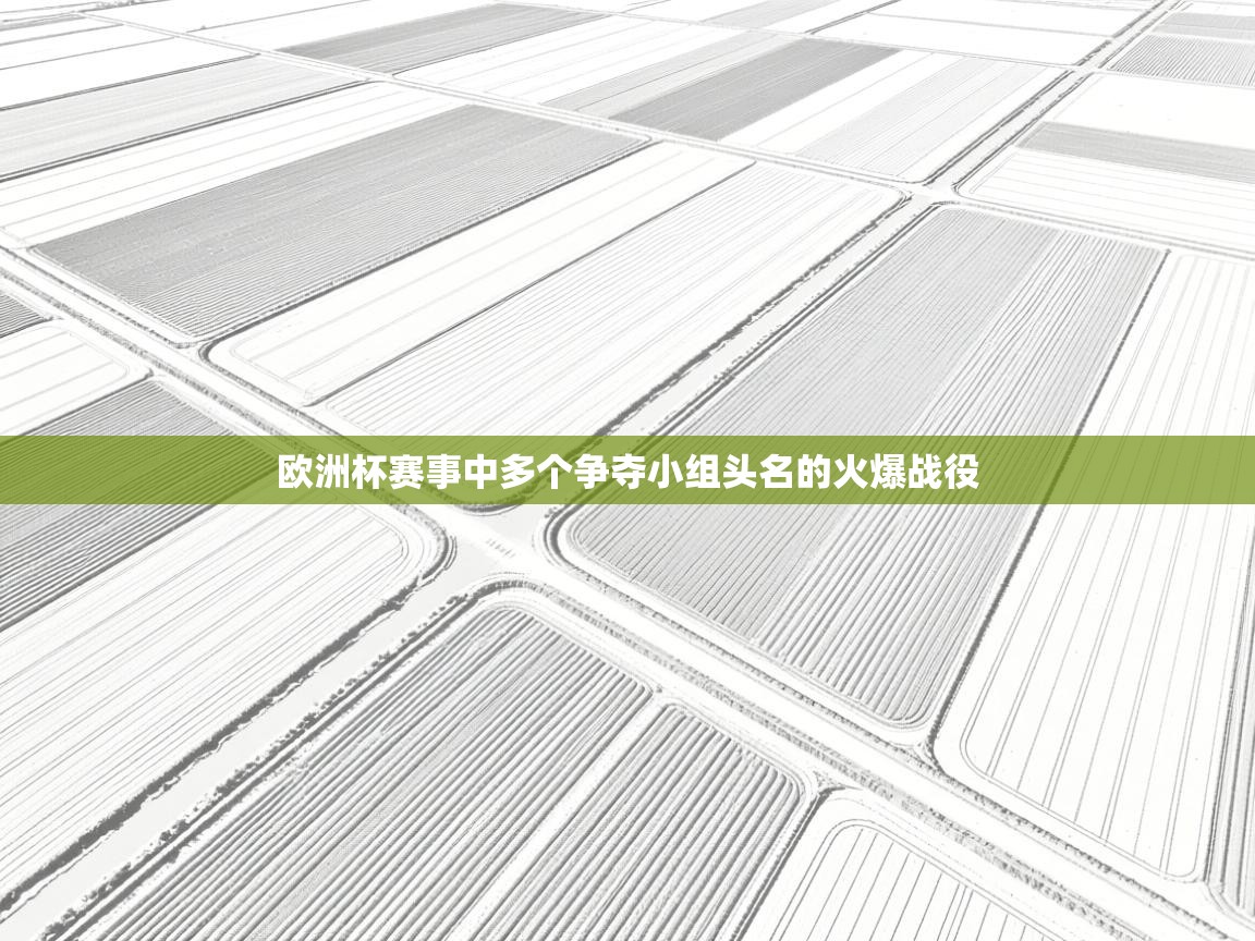 欧洲杯赛事中多个争夺小组头名的火爆战役  第1张